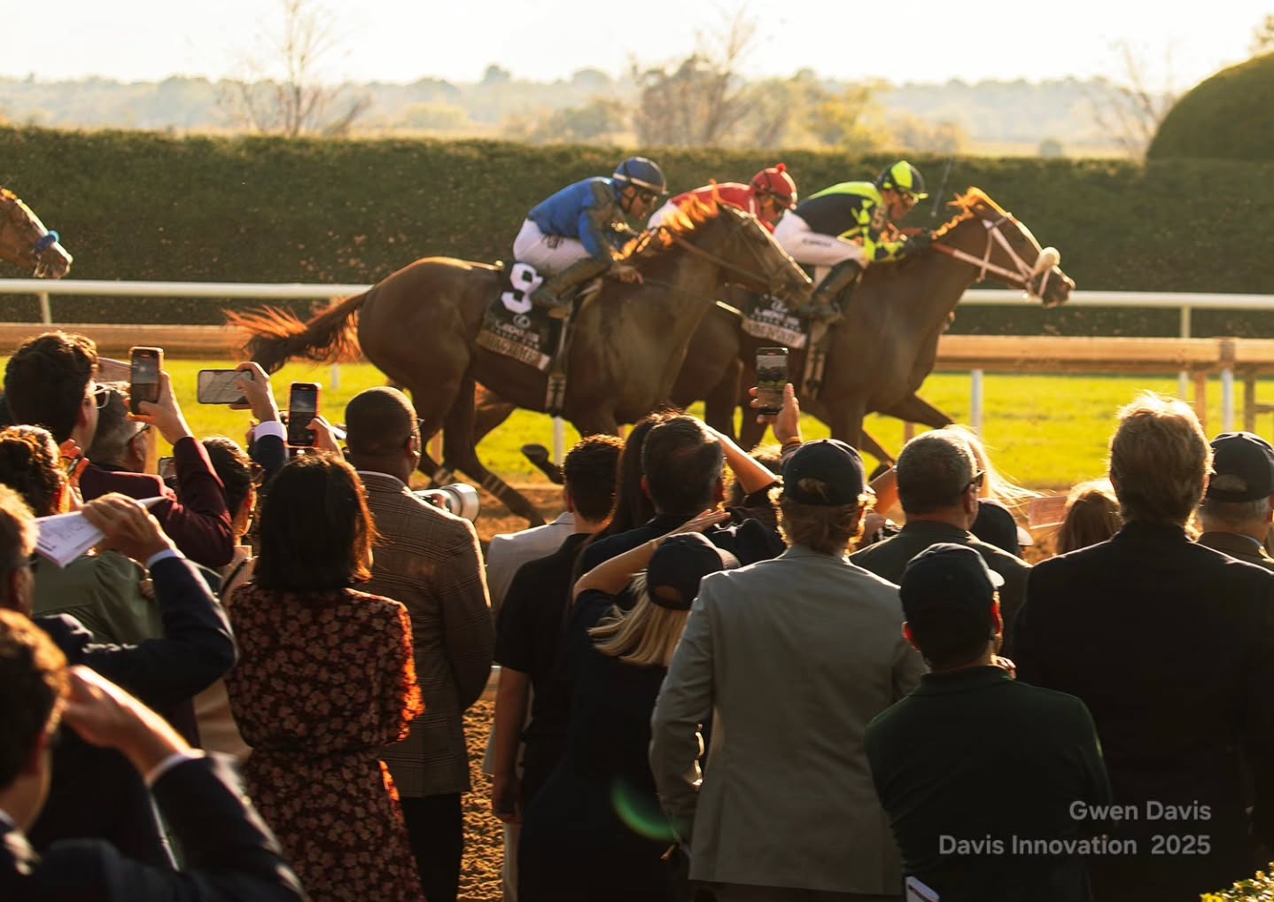 Another beautiful afternoon @keeneland.