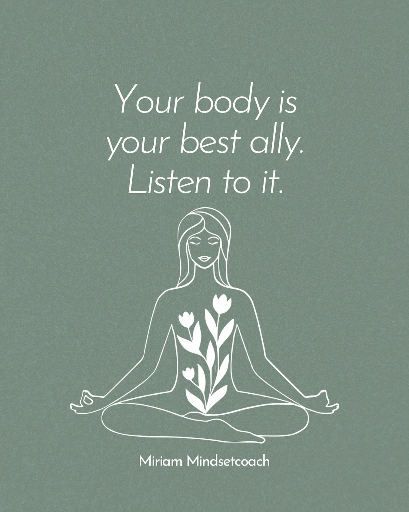 Your body is your best ally. Listen to it. 🕊️
Heute hat mein Körper laut und deutlich gesprochen – und ich durfte zuhören.
Keine Stimme. Kein Yoga. Kein Durchziehen.
Nur Stille, Ruhe, Annehmen.
Manchmal zeigt uns der Körper, was der Kopf nicht wahrhaben will.
Er flüstert erst – und wenn wir nicht hinhören, nimmt er uns das, was uns sonst so leichtfällt.
Heute ist das meine Stimme. Und vielleicht ist das gar kein Zufall.
🫶 Dein Körper kämpft nie gegen dich – er kämpft für dich.
Er erinnert dich daran, dass du nicht immer stark, laut oder produktiv sein musst.
Manchmal darfst du einfach sein.
#yourbodyisyourbestally #selfcare #mindfulness #yogalife #unbound #achtsamkeit #körperweisheit #healingjourney #selbstfürsorge #mindbodyconnection