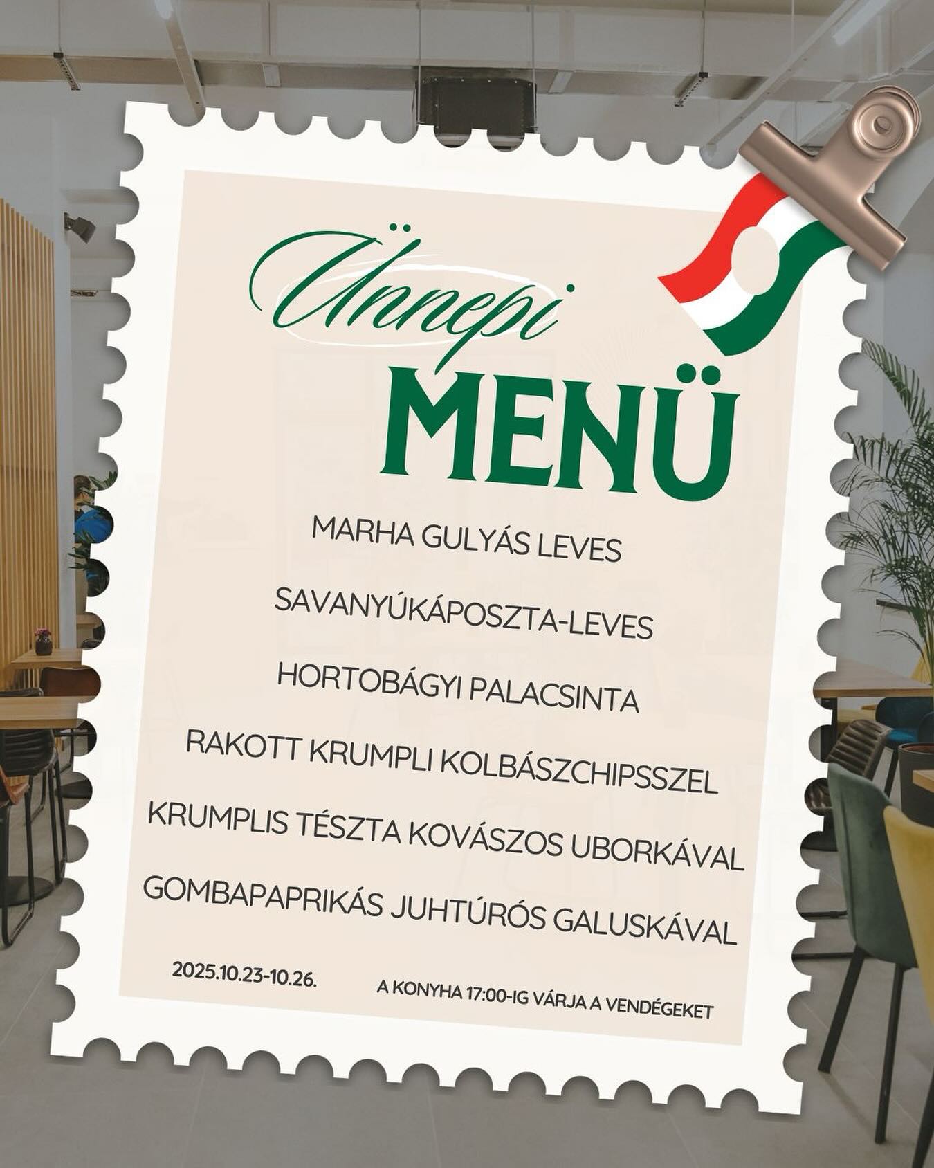 A héten szerdáig még a múlt heti menüből választhattok a Grandban! Csütörtöktől vasárnapig viszont igazi magyaros, comfort fooddal várunk benneteket! Ne főzzetek a hétvégén, gyertek hozzánk ebédelni! A konyha ezeken a napokon 17.00-ig lesz nyitva! #emmarozs #emmarozsgrand