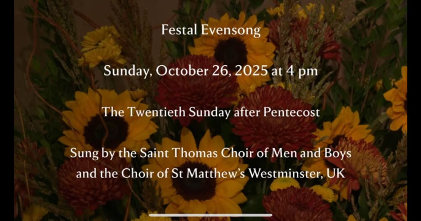 What a great final day the SMW choir had in New York. Mass at Church of the Transfiguration - NYC in the morning with Vierne Messe Solennelle followed by a combine Choral Evensong with St Thomas Fifth Avenue (Jackson in G and Holst’s Nunc Dimittis)- What a sound!
We are hugely grateful to Church of the Transfiguration for their warm hospitality, kindness and friendship.