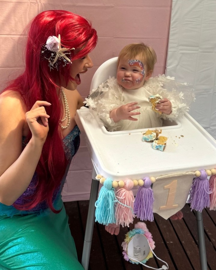 ✨ Dreams really do come true! This beautiful birthday girl got to celebrate under the sea with her favourite mermaid 🐚💙
Magical smiles, sparkles, and memories to treasure forever! 💫
#LittlePartyFaces #MelbourneParties #MermaidMagic