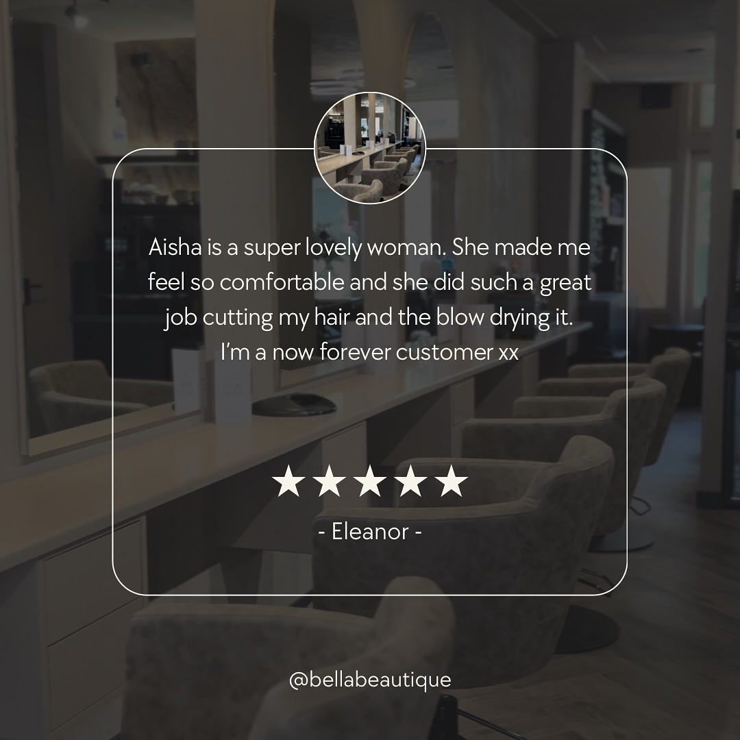 Niets zegt meer dan een tevreden klant 🫶🏼
#review #customerreview #hairsalonamsterdam #happycustomers #hairstylist