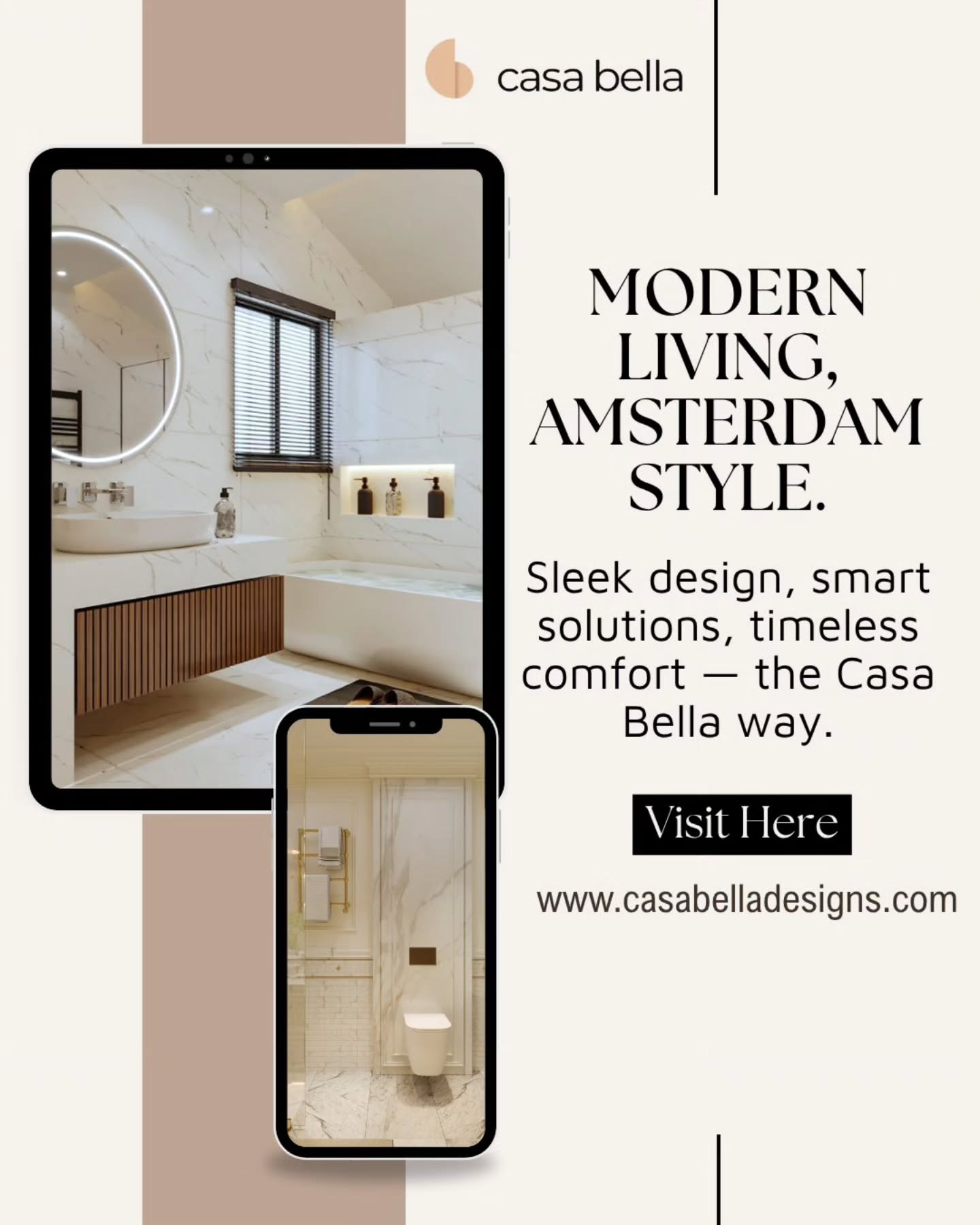 MODERN LIVING, AMSTERDAM STYLE 🏡✨
Experience sleek design, smart living, and timeless comfort — the Casa Bella way.
Transform your home into a masterpiece of modern elegance. 🌿
Visit our site
#CasaBellaDesigns #ModernLiving #AmsterdamStyle #InteriorDesign #SmartHomes #LuxuryInteriors #HomeDecorInspo #ModernHome #TimelessDesign #CasaBellaLifestyle