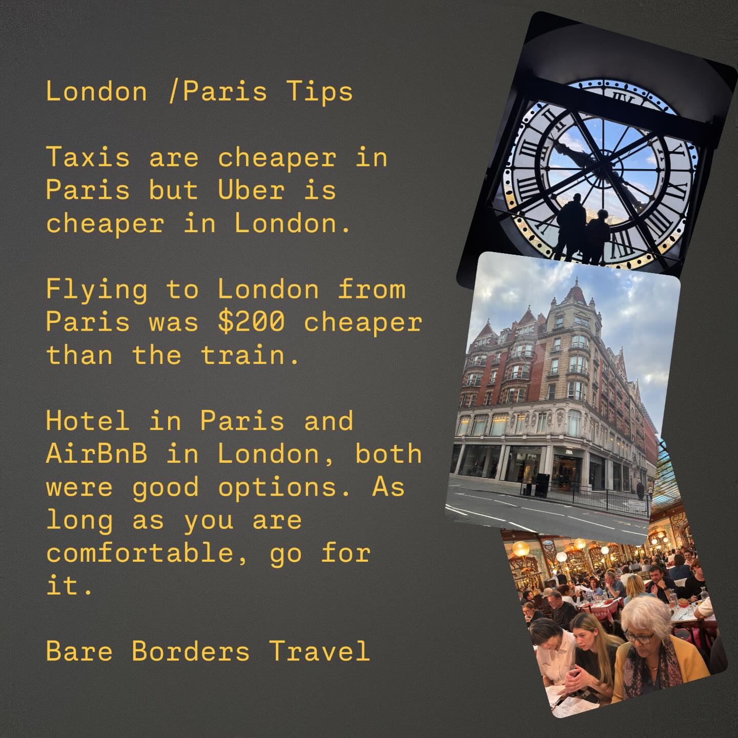 In London or Paris and trying to get around? ⬆️