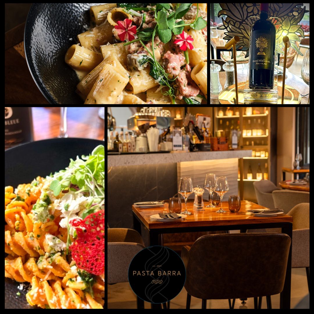🍝 Pasta Week is here! Celebrate World Pasta Day at Pasta Barra and enjoy a feast with friends:
• Chef’s choice starter to share
• 4 pasta dishes from our Pasta Week menu
• A bottle of Boschendal Nicolas wine for the table
All for R340 per person (table of 4).
Show this post to redeem. Book your table and experience true Mediterranean hospitality!
📍Pasta Barra, Brooklyn
📞 012 030 1120 | Link in bio
#PastaBarra #WorldPastaDay #Boschendal #PretoriaRestaurants #FineDining #TasteThePassion #Foodie #PastaWeek
