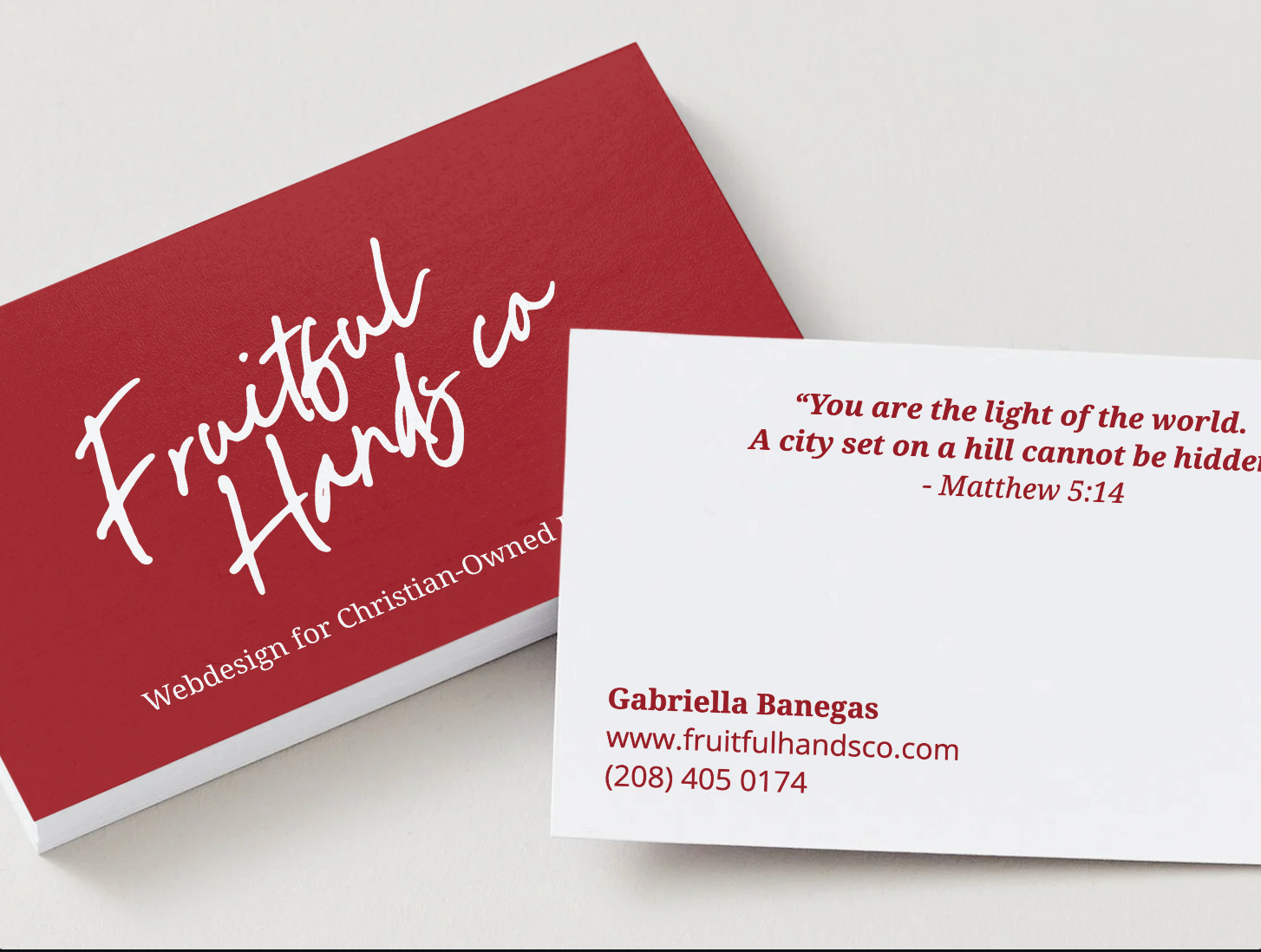 I started Fruitful Hands Co. because I saw such a need in the Christian business world.
So many Christian-owned businesses are lacking online presence. Either they don’t have a website at all or the one they have is *completely* outdated.
Most rely on word of mouth (and yes God *is* the ultimate marketer). But there’s something to be said about being the light of the world and letting that light actually be seen.
As someone who’s come out of the occult, I know firsthand how hard the enemy’s camp works. How loudly they market, how boldly they promote darkness.
We don’t need to shout louder, but we do need to show up.
Online.
In excellence.
With purpose.
Sharing the Good News of Jesus Christ. ✝️
I’ve tried to quit web design more than once these past few years, but the Lord keeps pressing this calling on my heart. Coming back from maternity leave, I feel it even more strongly. His hand is on this work.
So if you’re a faith-led business owner who’s ready to put your business online and to be that city set on a hill
I have one spot available for November.
Lock it in now.
