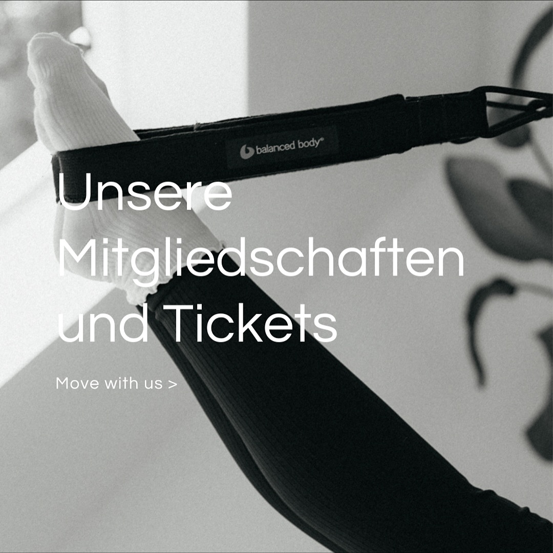 Du bestimmst dein Pilates-Erlebnis im Studio A
🩶Mit unseren monatlichen Abos bleibst du kontinuierlich im Flow. Dein Platz ist für dich reserviert!
🩶Mit Tickets bleibst du flexibel und buchst dich ein, wann es dir passt.
Let‘s move together 🫶
#pilates #reformerpilates #reformer #modernpilates #greven