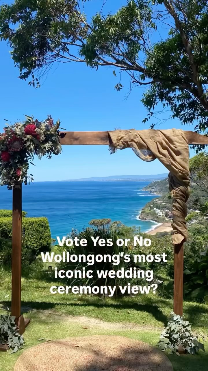 Not every “I do” comes with a backdrop like this. This is a dream wedding location. Perfect wedding ceremony back drop and a moment to remember.
💛Is this Wollongong’s most iconic wedding ceremony view? Yes or no or does it make the Top 5. Leave comment below. Name a few more👏🏼
💎I had the pleasure of marrying Caitlin and Hayden today @interbanestanwellpark . In Australia, couples have so much choice where they can marry.
This breathtaking coastal view is a favourite for couples wanting a modern intimate ceremony with the wow factor.
#illawarrawedding #wollongongwedding #southcoastcelebrant #ukbridetobe #destinationwedding #oceanviews #sayido #stanwellpark #illawarracelebrant #coastalviews