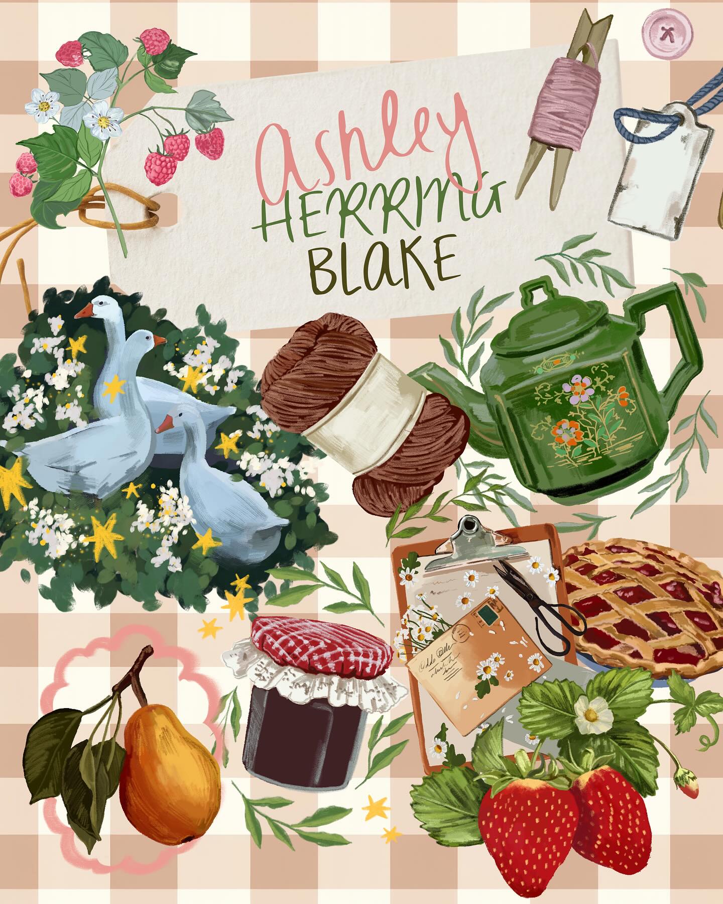 🌸”I’m going to make everything around me beautiful - that will be my life” - Elsie de Wolfe 💘
A perfectly cozy site for author Ashley Herring Blake.