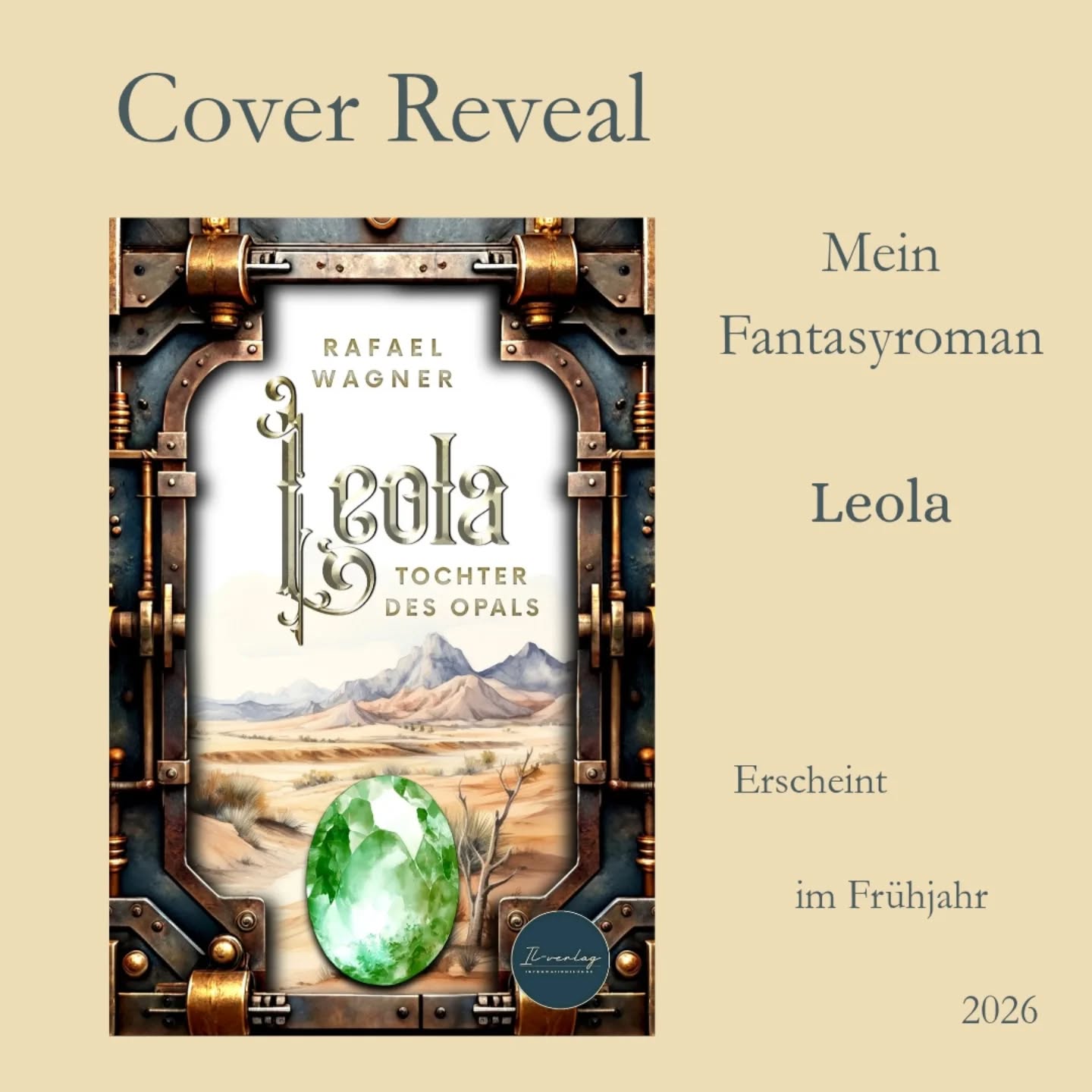 Cover Reveal mit Ankündigung:
Im kommenden Frühjahr erscheint mein Fantasydebut beim Basler @il_verlag 📖🎉. Die Vorbereitungen laufen auf Hochtouren und ich freue mich wahnsinnig, euch das wunderbare Cover meines ersten Fantasyromans zeigen zu dürfen. Herzlichen Dank an @100covers4you 👏 Erste inhaltliche Infos findet ihr auf dem zweiten Slide. Weiteres folgt dann in den kommenden Monaten und natürlich bei persönlichen Gesprächen an der @fantastica_stgallen 🤗
www.rafael-wagner.ch