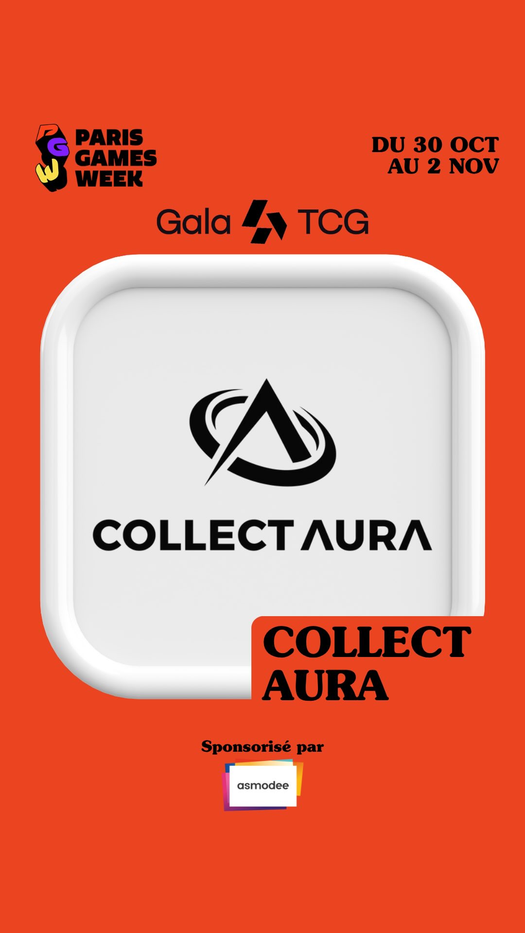 @collectaura sera au Gala TCG lors de la @parisgamesweek !!
Spécialisée dans l’authentification et la notation de cartes à collectionner, Collect Aura propose un service de pointe avec des designs d’étiquettes pensés pour mettre en valeur vos cartes préférées.
Rendez-vous du 30 octobre au 2 novembre à Paris Expo, Porte de Versailles !
🎟 Billetterie en ligne sur www.parisgamesweek.com
#GalaTCG #PGW #CollectAura #PokemonTCG #TCGCollectors