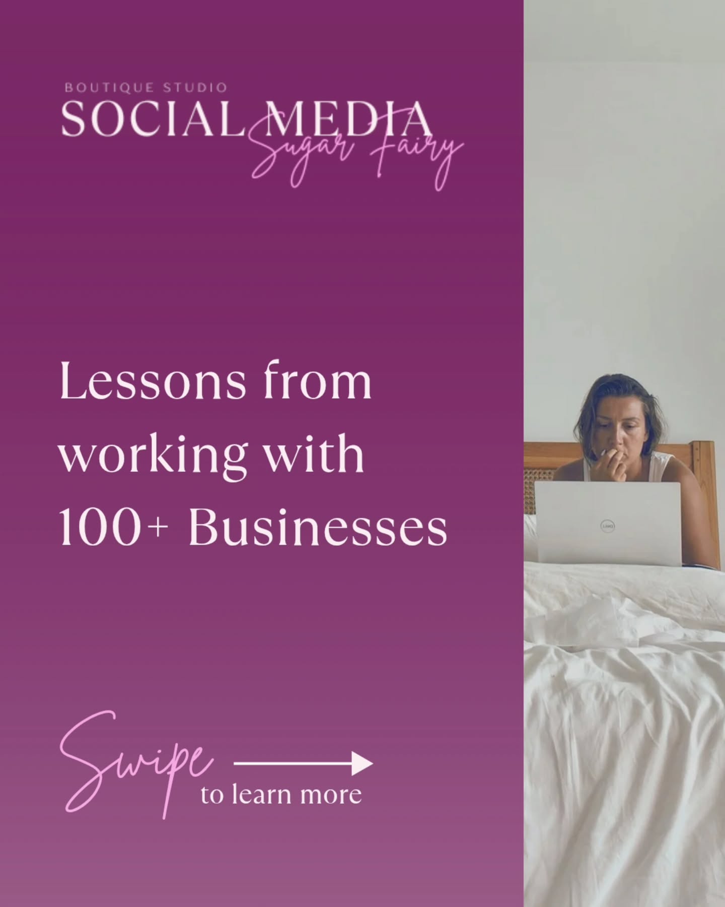 I believe that you learn the best through practice so here I prepared for you some... theory 🤔 from my practice that you can learn from... 🌞
#socialmediamarketing #socialmediamanagement #socialmediamarketer #socialmedialessons #marketinglessons #socialmediasugarfairy #socialmediasugarfairytips #socialmediafairy #socialmediafairytips #smallbusinesslessons