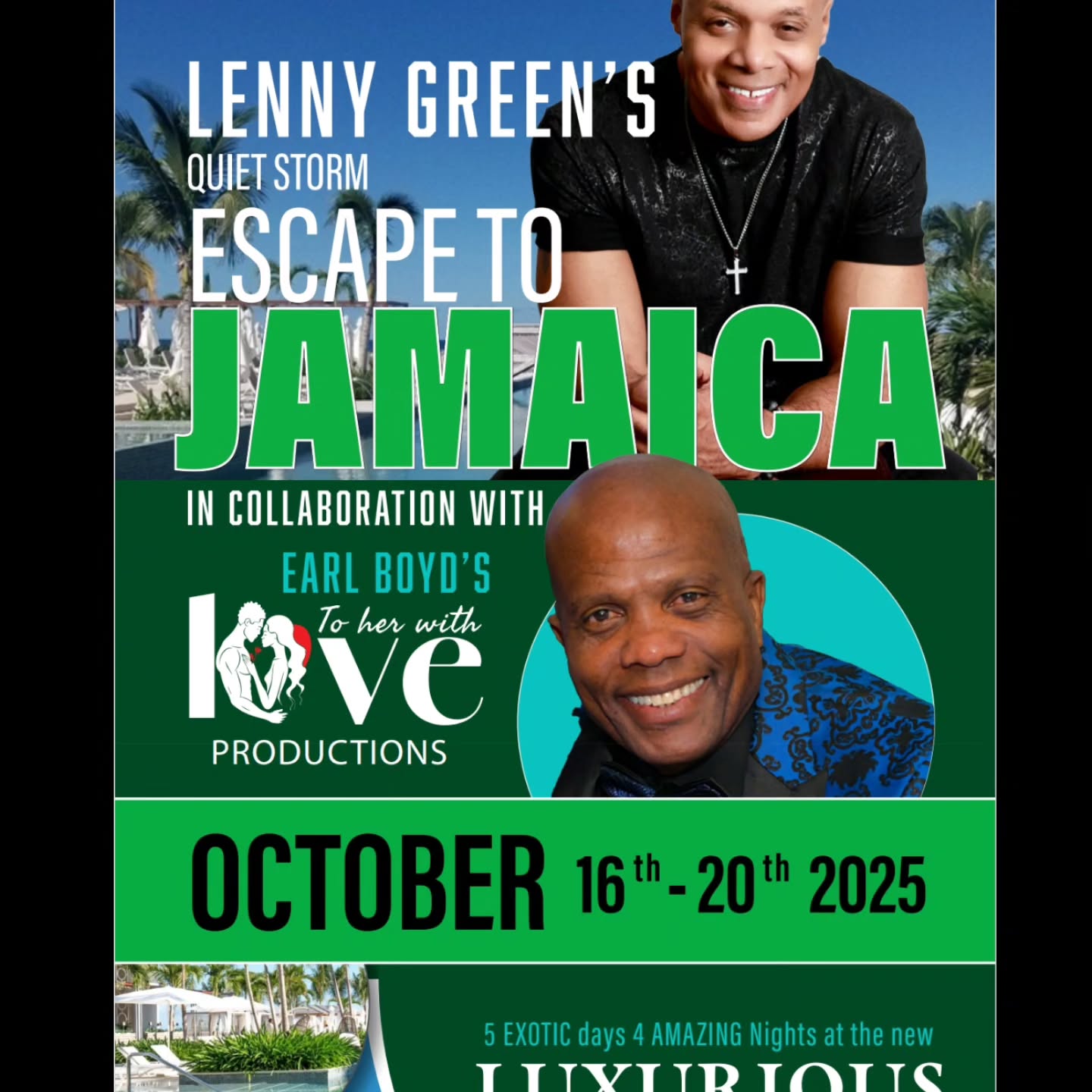 We are delighted to extend our deepest appreciation to our Quite Storm family, To Her With Love family, and Queens of the Isles family. Our heartfelt ❤️ thanks go out to all who joined us on our unforgettable journey to Jamaica 🇯🇲. Your kindness, support, and love were essential to the success of this endeavor. We eagerly anticipate the opportunity to share another experience with you all next year, God willing. With love, Earl Boyd