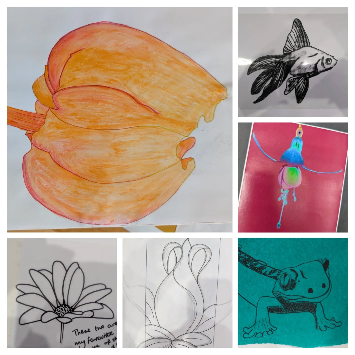 One of the benefits of freelancing from home is being able to adjust my schedule when the kids are unwell. The past couple of days have been spent working from the sofa while taking care of my eldest one.
This morning, as he was feeling better, I took the opportunity to dig out my old sketchbooks and portfolios to see if I could find any gems to develop into future designs for kits, fabrics, or prints. I've decided to digitize these outlines so I can experiment with color.
Although I'm still getting the hang of digital coloring, I think using traditional pens, pencils, and paint might be an easier way to explore my creativity.
Let me know in the comments if any of these designs inspire you - I've already got a few ideas brewing!
#sketchbook #inspiration #artist #fabricpatterns #freelance #embroidery #embroiderydesign #embroiderydesigner