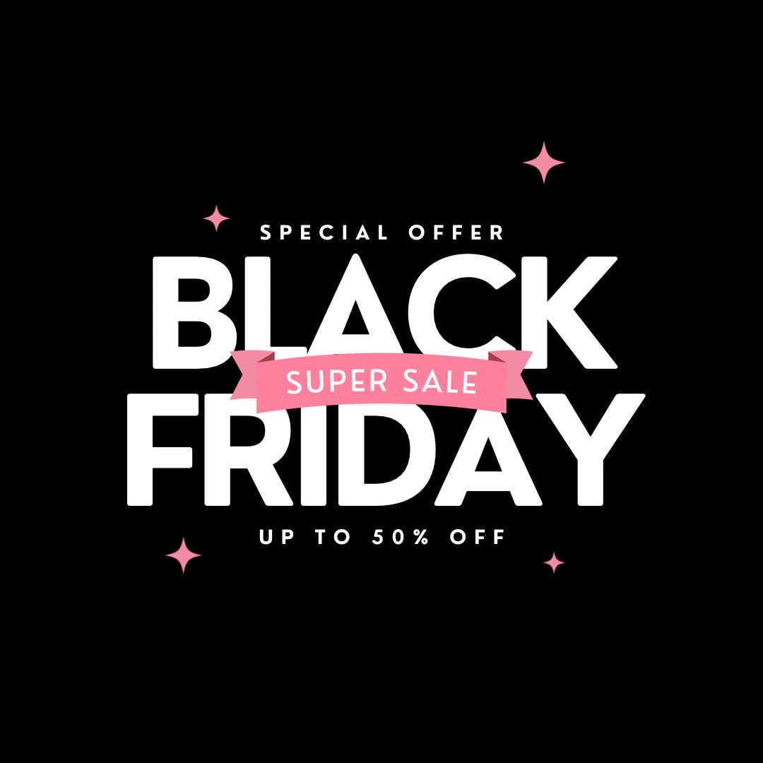 Here is our amazing Black Friday offers. Hurry only 5 spaces per offer available. Once it’s gone it’s gone. Must end on Sunday 23rd! T&C’s Apply xx
