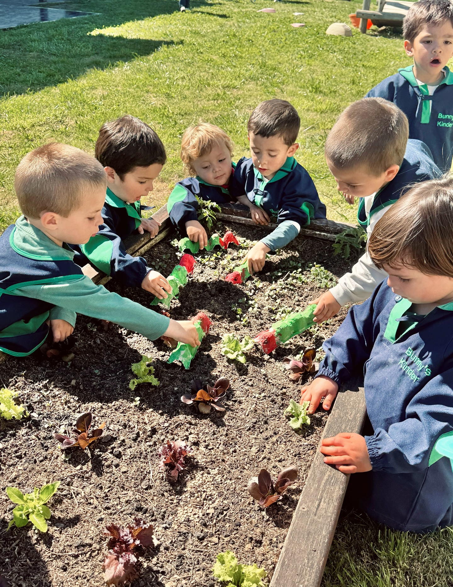 Garden fun at Bunnys Kinder! 🌻
Hands in the soil, smiles all around, and lots of curious little worms! 🐛💚