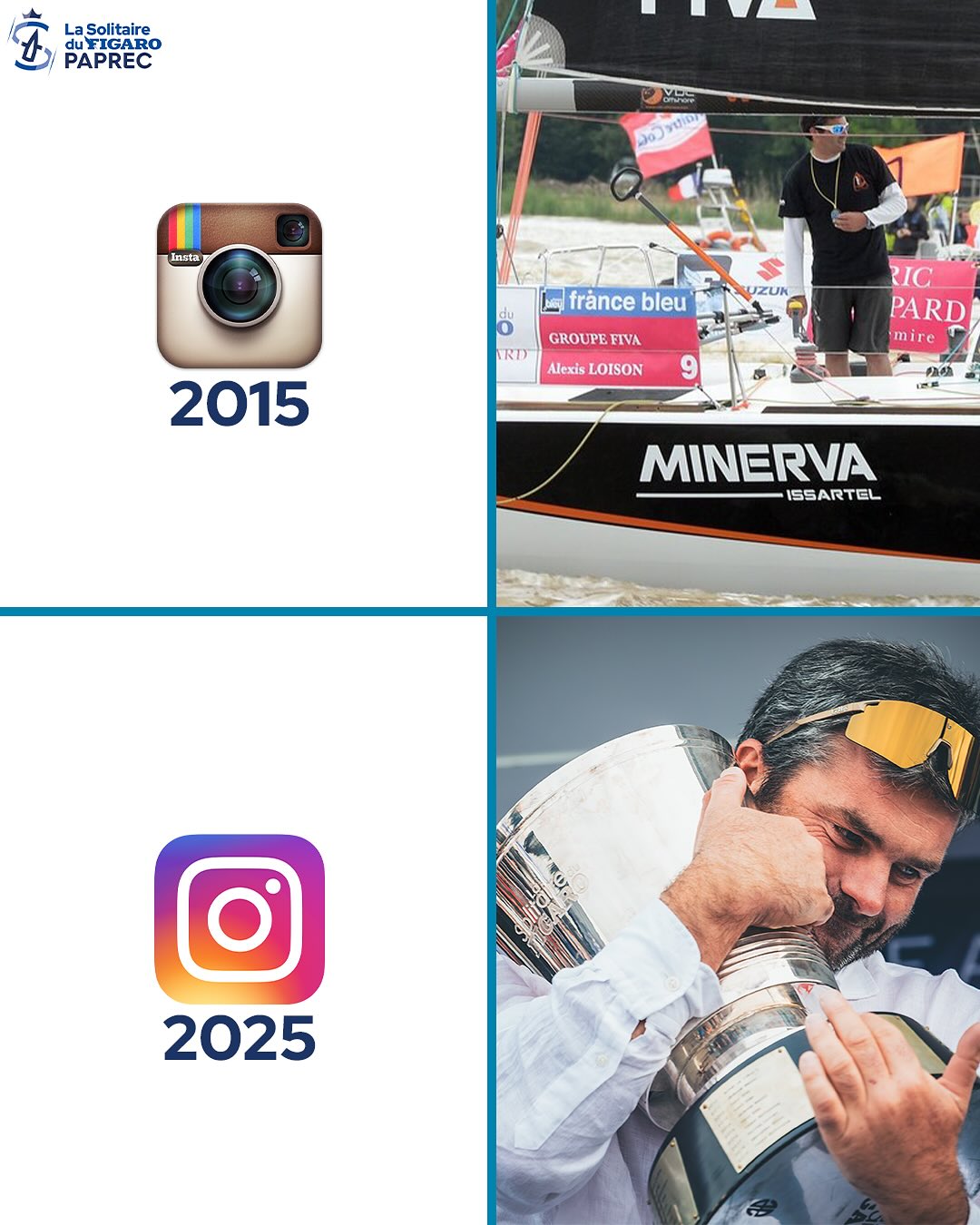 Il s’en est passé des choses en 10 ans… ⛵️
#lasolitaire #icinaissentleslégendes
📸 Anne Beaugé - Polaryse / Jean-Marie Liot - Aléa / Armel Vrac / Hugues Ducroq