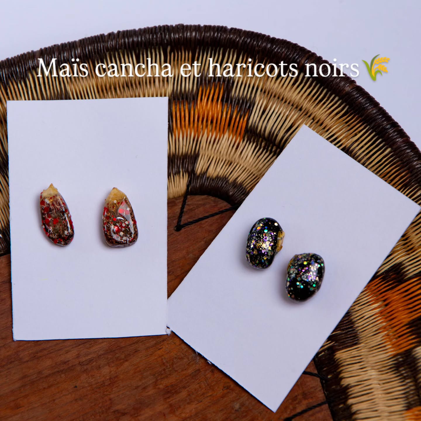 Maïs cancha et haricots noirs🌾