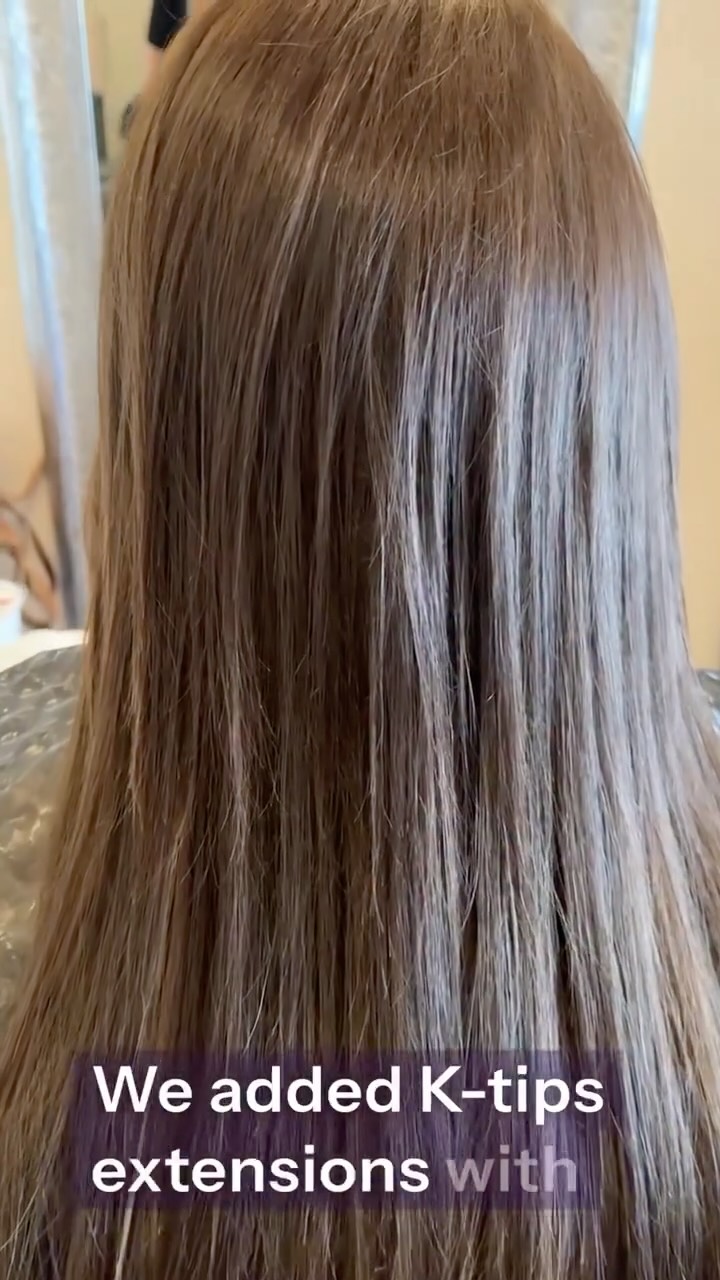 Add some lights without bleach.
#lbhairextensions #ktiphairextensions #longbeachktips #haircare
