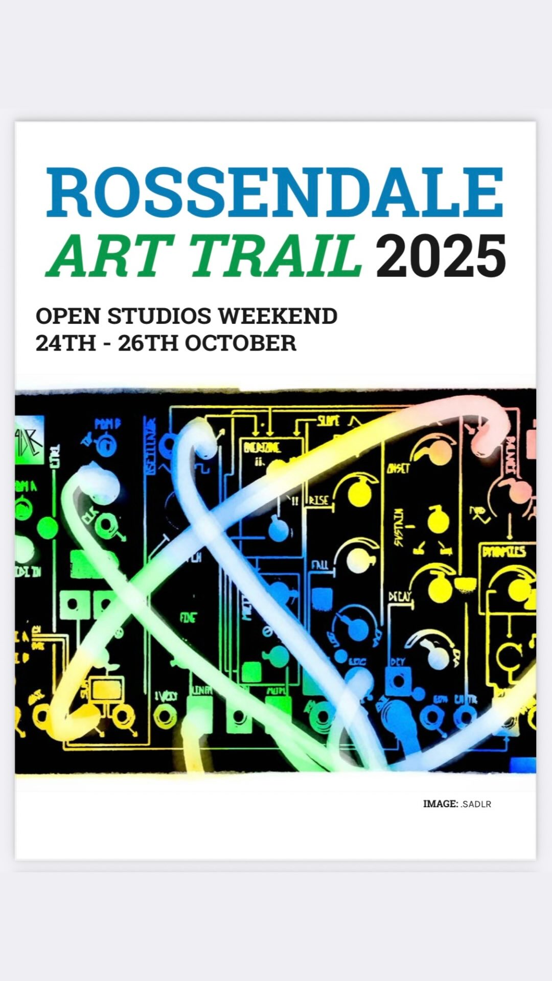 It’s the @valleyartistsrossendale Art Trail weekend. All the artist’s studios will be open for you to visit and see first hand how they create their work. With painting, print, photography, live music and more all across the Rossendale Valley. And for the first time a street art gallery is on Parramatta Street in Rawtenstall!
Support your local artists!