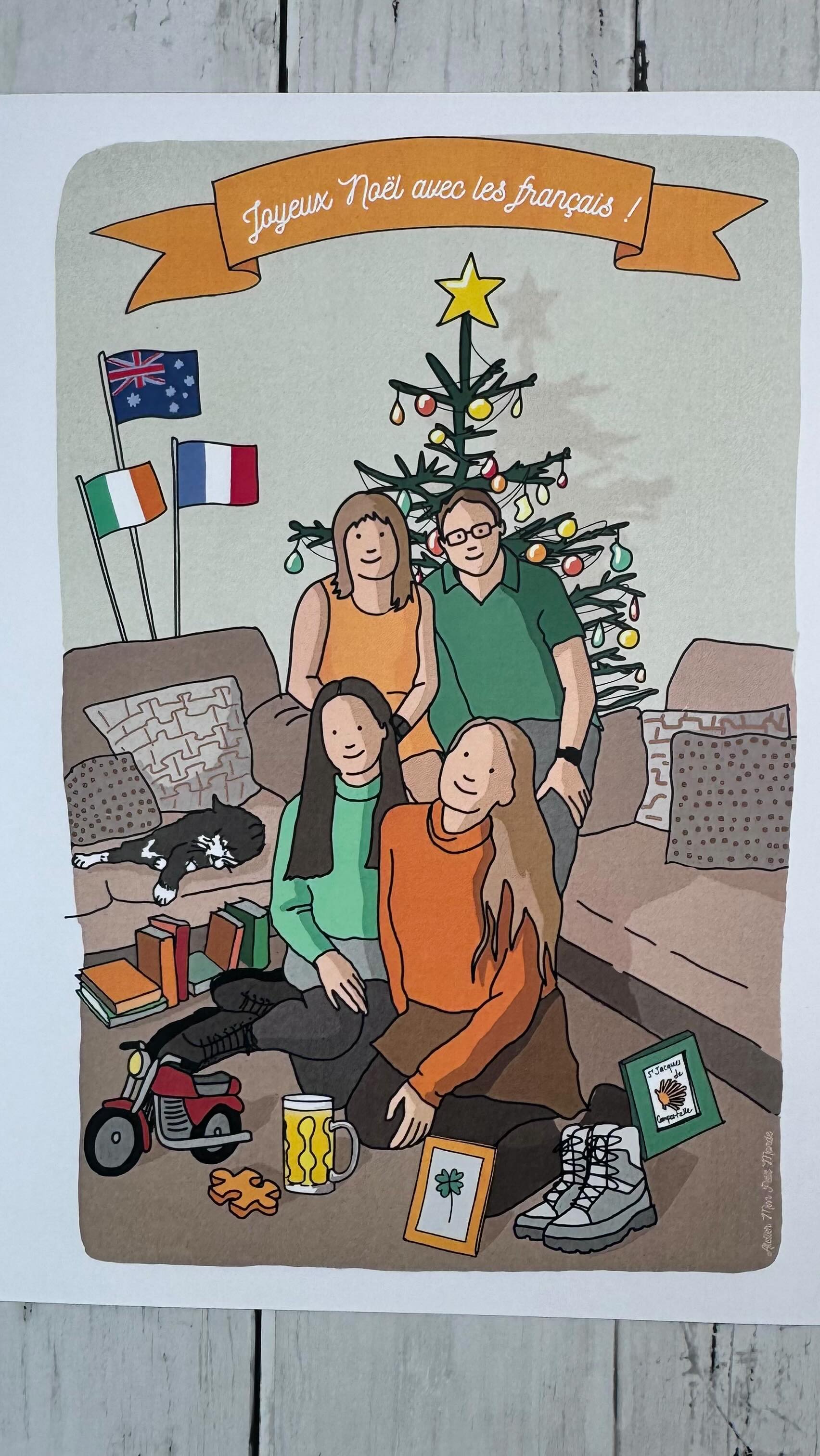 Vos illustrations portraits de famille
>> le cadeau parfait !
Je suis fan de ces dessins personnalisés plein de petits détails uniques 💛
Je prends dès maintenant vos commandes de Noël, ne tardez pas trop, ça se rompit vite (et je ne vais pas être beaucoup là en novembre : 🇰🇭 🇲🇾 mais j’emmènerai des devoirs de vacances !)
Merci pour votre confiance et votre fidélité
.
#portrait #illustration #portraitdefamillepersonnalisé #dessinpersonnalisé #vosjoliescommandes #cadeaunoelpersonnalisé #cadeaunoelgrandsparents