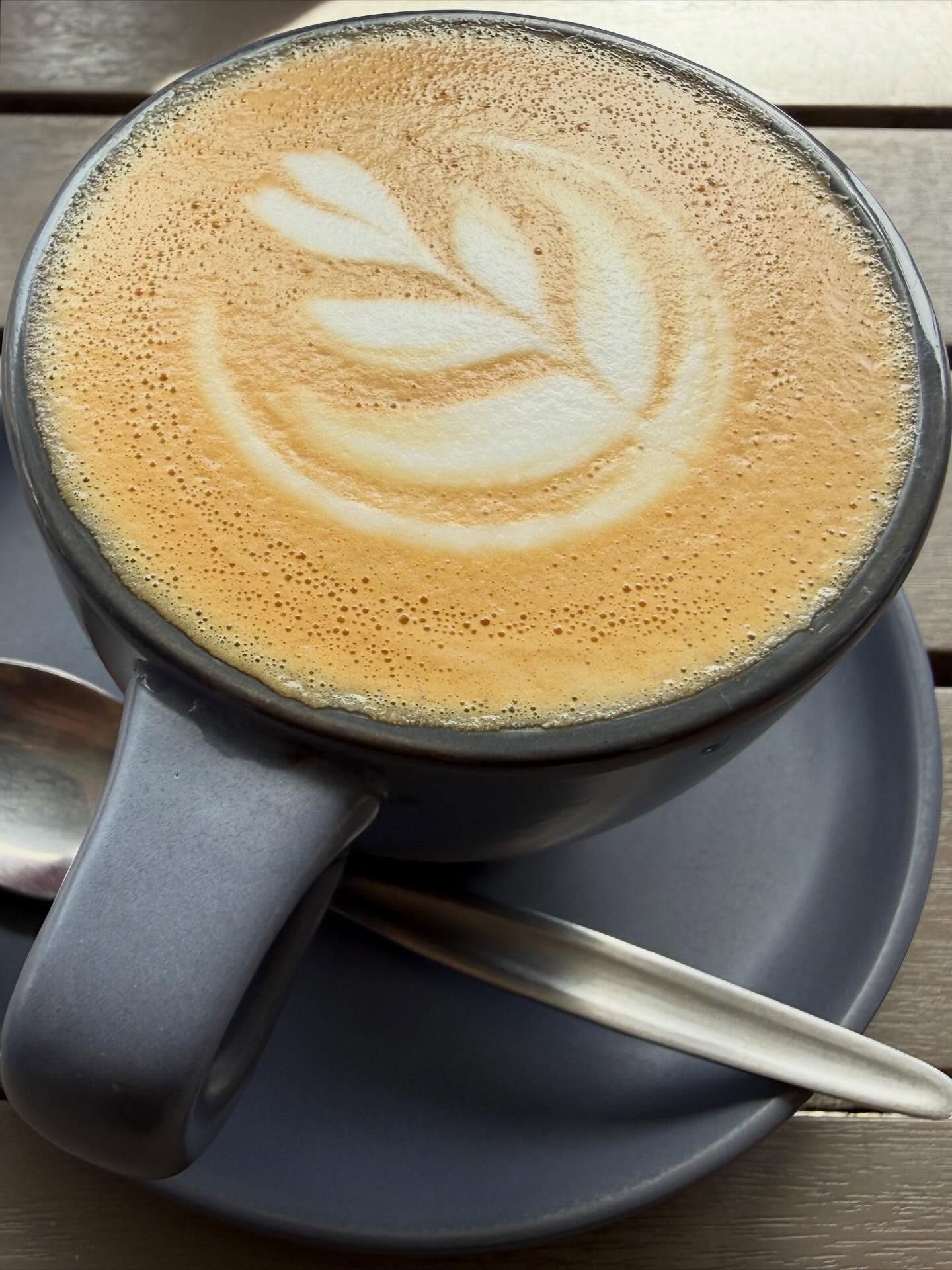 A good cuppa coffee post a nice coastal walk from Coogee to Bondi Beach