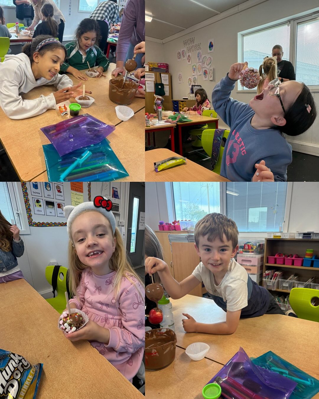 More photos from the apple dipping with the Parent’s and Guardians Association. Thanks very much!!
#halloween #partnershipwithparents #educatetogether #newross