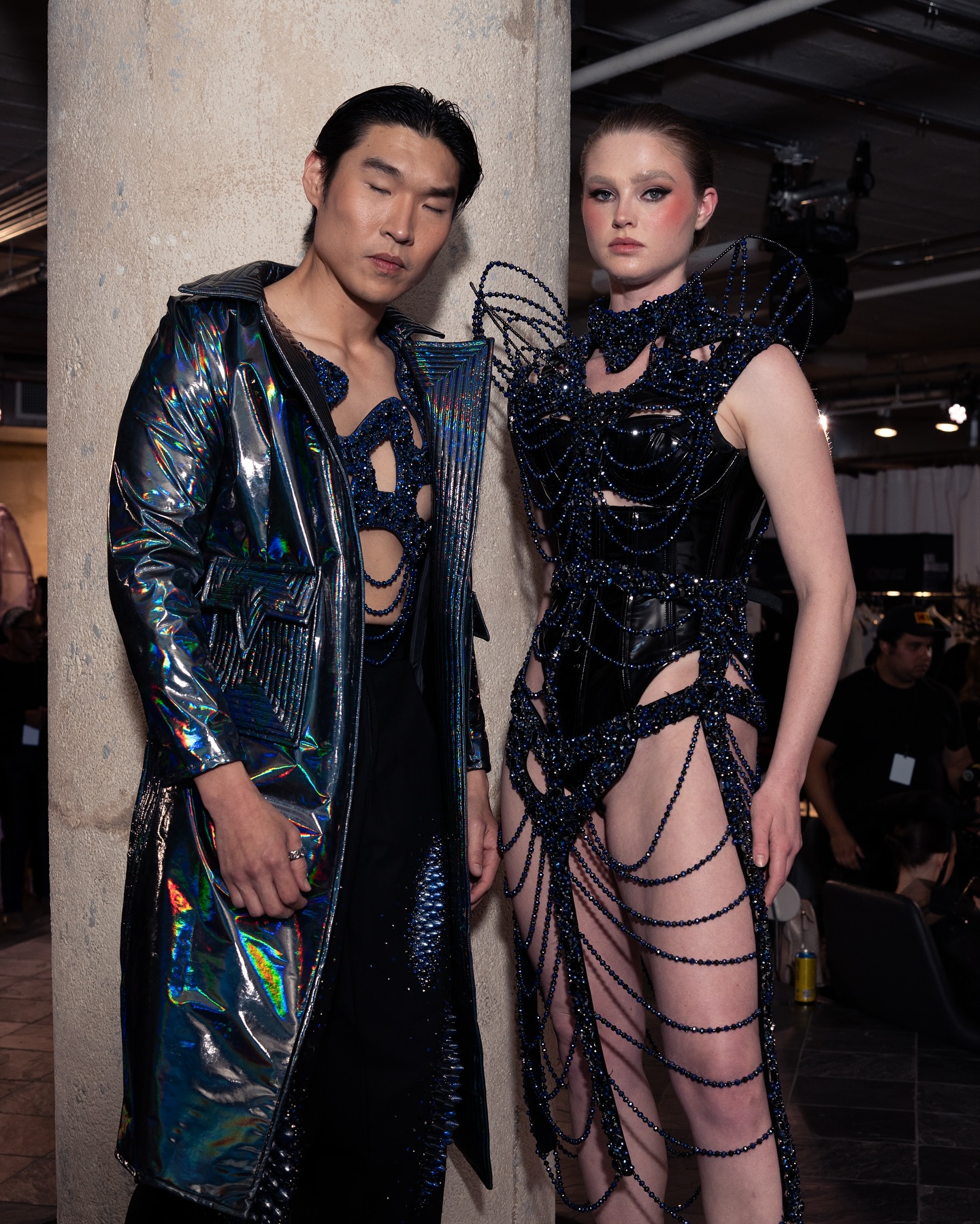 Throwback on my latest fashion show in #losangelesfashionweek ❤️✨what an amazing experience for my second show in LA. With super model @rc_meihao
.
What an amazing show ✨ @thearchshow
.
LA . March 2025