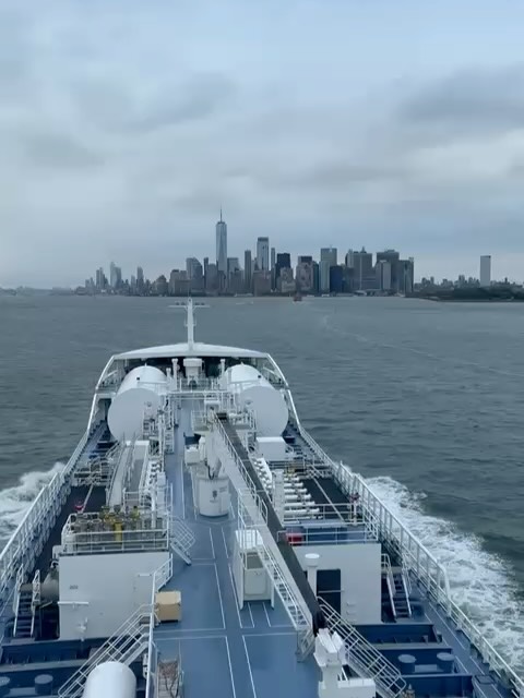 New York🗽
Ramanda on her way up the Hudson River to Albany passed New York City earlier this week.
📷 by Captain Carl Engvall
