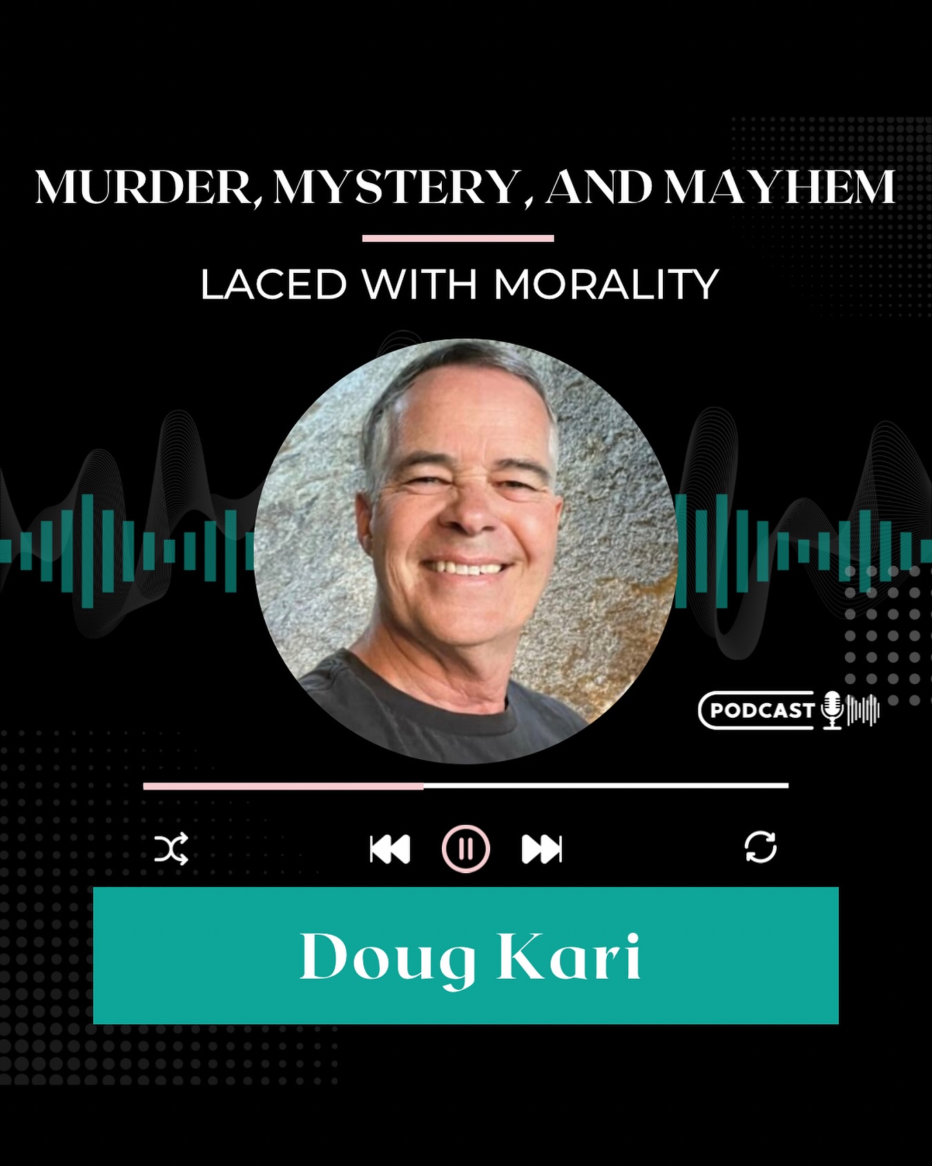 Another episode of the Murder, Mystery, and Mayhem Laced with Morality Podcast is here with Doug Kari🎙️
Lying in a shallow grave to imagine the carnage that occurred there. Scouring a remote corner of Death Valley to discover a key clue in a missing person case. Walking through squalid encampments in Mexico to interview migrant refugees.
Doug Kari investigates true-crime stories firsthand and in depth.
A confirmed adventurer, Doug wrote about the Marquesas Islands after accessing remote villages by 4WD. He undertook the first end-to-end traverse of the Inyo Mountains as a fundraiser for a rural hospital, securing pledges for each summit he climbed.
Doug’s true-crime stories have run on the front pages of LA Weekly, Las Vegas Review-Journal, San Francisco Daily Journal, and other respected outlets.
An English major at U.C. Berkeley, Doug honed his writing skills under novelist and professor Leonard Michaels (The Men’s Club). After receiving his law degree from U.C. Law San Francisco, Doug practiced IP law while doing pro bono wilderness protection work for Desert Survivors, an outdoor group that he co-founded.
Make sure to check out this episode🙌🏾
You can listen to the podcast on Apple Podcast, Spotify, Google Podcast, or visit my website www.drkatherinehayes.com💗
•
•
•
#authors #podcast #interview #apple #spotify #google #authorsofinstagram #books #read #reader #writerscommunity #listen #writer #write #mayhem #authorlife #author #bookstagram #blog #book #booklover #authorssupportingauthors #writersofinstagram #writers #readersofinstagram #readersofig #readersgonnaread #mystery #diversebooksmatter