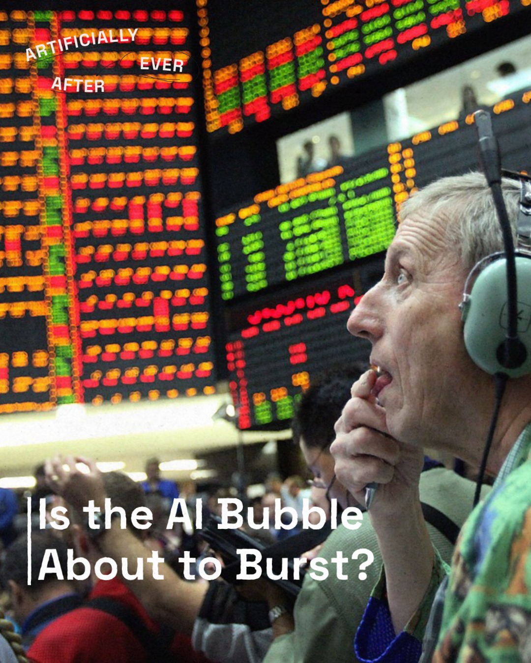 Is the AI Bubble About to Burst?
We unpack what a bubble is, the Magnificent Seven's ~36% share of the S&P 500, Nvidia's huge valuation, thin ROI for most firms, and the counter-case: real profits + rapidly improving models.
Listen now. Link in bio.
#AIBubble #ArtificiallyEverAfter #MachineLearning #ArtificialIntelligence