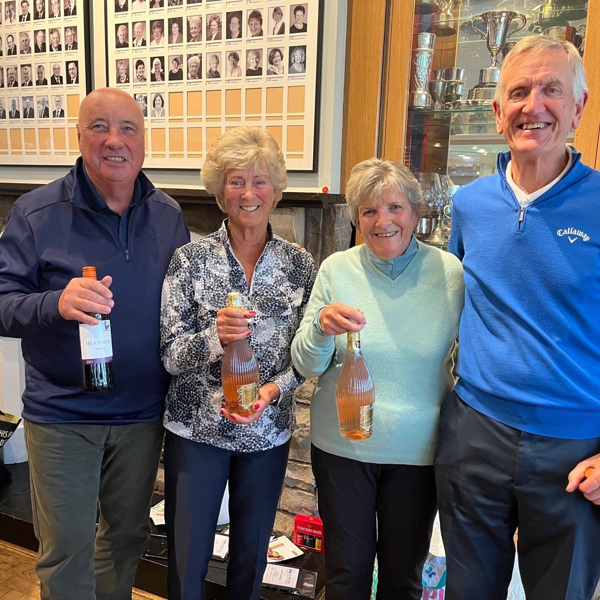 Congratulations to the winners of the Ladies and Seniors mixed competition, Andy Rowe, Lesley Blythe, Wendy Elliot and Roger Vinnicombe. #surreygolfgolf #surreygolfcourse #golfcompetition