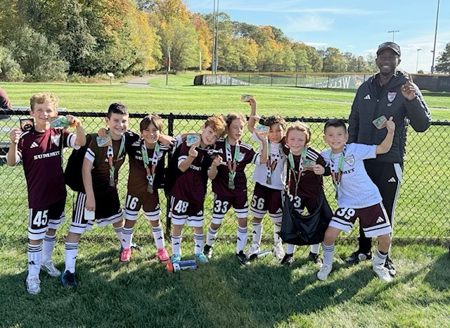 Number Ones for U9 Chivas and Coach Gaetan for their performance at the Mount Olive Halloween Classic. Well done boys!