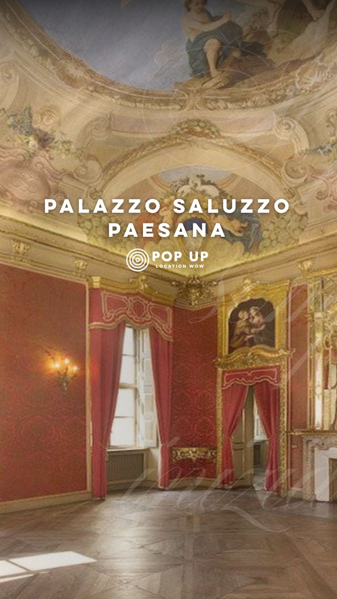 Questa location, dal fascino barocco e dall’eleganza senza tempo, entra a far parte della selezione Pop Up Location Wow: uno spazio esclusivo, pronto ad accogliere il tuo evento.
Immaginalo, raccontacelo e noi ci occuperemo di trasformarlo in realtà — richiedi ora un preventivo gratuito.
Visita il nostro sito: www.popuplocationwow.com
#Torino #Popuplocationwow #LocationTorino #LocationBaroccaTorino