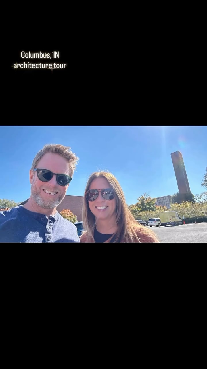 Who knew Columbus, IN was so cool?!? The architecture (& company) was on point.
Thanks for the visit, @justinlyons 🫶🏽🥰
#millerhouse #columbusindiana #monontrail #restorationhardware #crystaldehaanestate #shebatheamercianbulldog