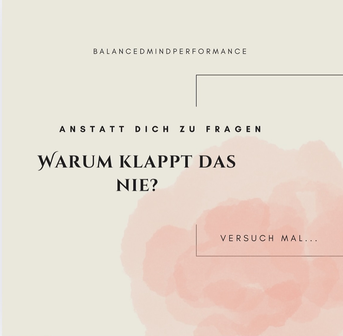 Wenn etwas immer wieder nicht klappt, heißt das nicht, dass du versagt hast. 🌿
Vielleicht brauchst du einfach einen anderen Weg – einen, der mehr zu dir passt.
Frag dich:
✨ Was habe ich bisher gelernt, das ich diesmal bewusster anwenden kann?
✨ Wo darf ich mir mehr Zeit geben, statt mich zu verurteilen?
Oft geht es nicht darum, mehr zu tun – sondern anders, achtsamer, liebevoller mit dir selbst zu sein. 💫
#Selbstreflexion #Achtsamkeit #BewusstLeben #MindsetShift #Selbstmitgefühl