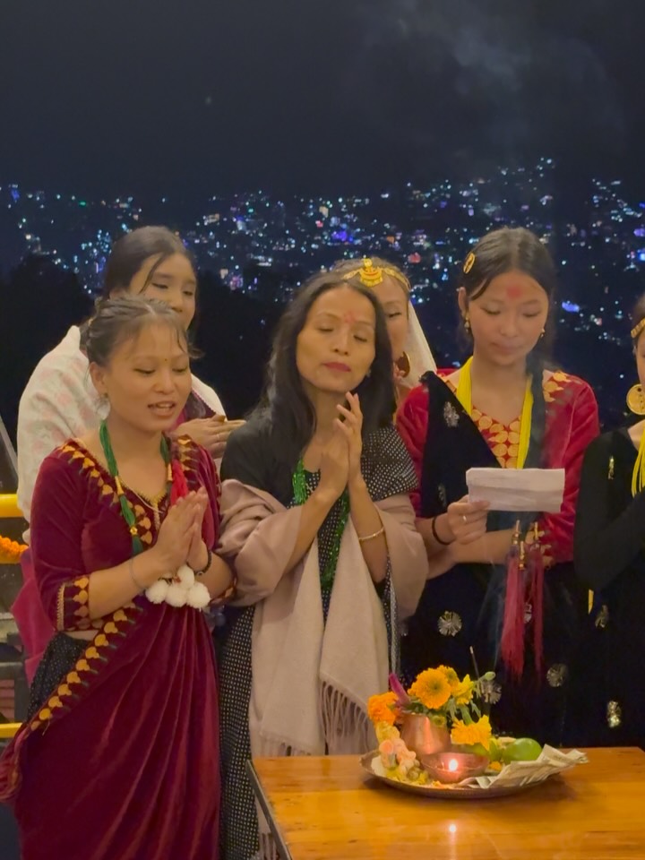 Happy Tihar to Everyone! 🪔
This Tihar, we are overjoyed to share a beautiful moment from Café Kalimpong our amazing staff and their family members came together to perform Bhailo, keeping our rich traditions alive through music, joy, and community.
Bhailo is a vibrant part of our Tihar celebrations sung by women and girls on the night of Laxmi Puja, going door to door, blessing homes with prosperity and warmth. It’s more than just a song it’s a tradition rooted in gratitude, unity, and shared heritage.
As we celebrate the festival of lights, let’s also remember the importance of preserving our cultural roots. We believe it’s vital for the youth to come forward, take pride in these traditions, and carry them into the future.
From all of us at Café Kalimpong wishing you love, light, and laughter this Tihar!