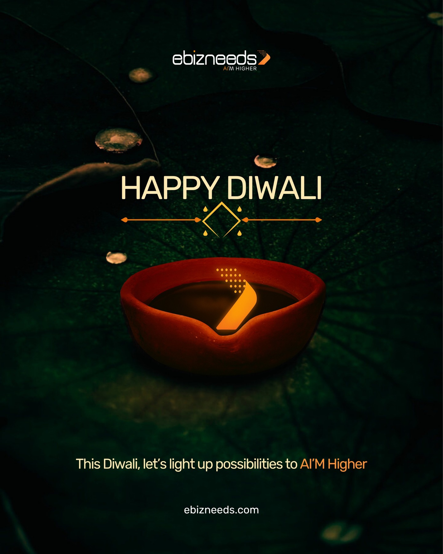 Bright minds. Bold ideas. A brilliant Diwali.
Warm wishes from ebizneeds!
#HappyDiwali #ebizneeds #FestivalOfLights #InnovateAndGrow