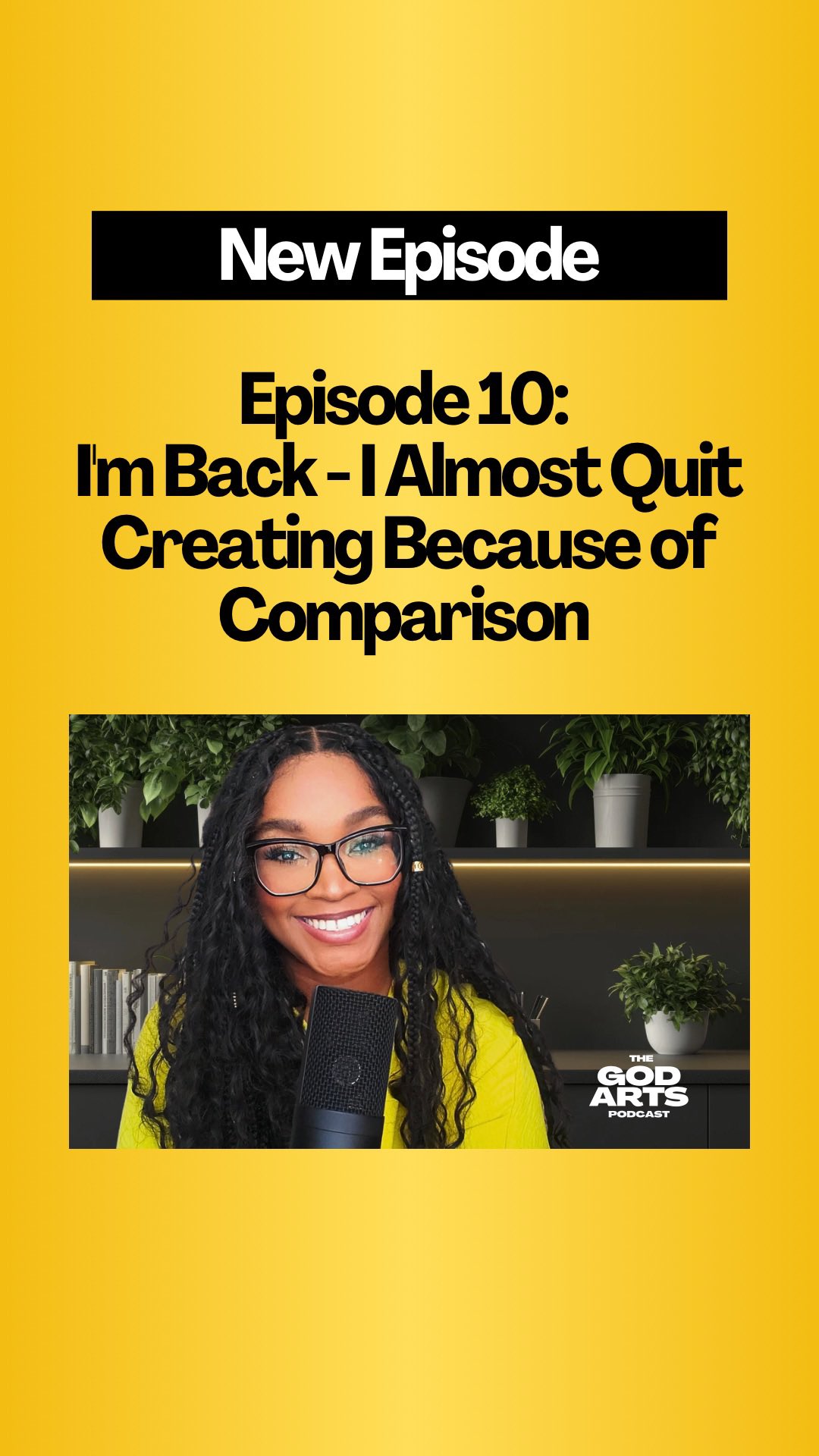 “ I almost quit creating… because of comparison. Yeah, I said it. It crept in quietly — and before I knew it, I stopped posting podcast episodes.
This episode is one where I’m being 100% transparent with you all.
Let’s talk about it. “ - @iamgailsaintil
🎧 Episode 10 is now live . Link in bio 🤗 #TheGodArtsPodcast #FaithJourney #ScriptureReflection #GuidedByGod #TransformationalLife #ReelsOfInspiration #SpiritualGrowth