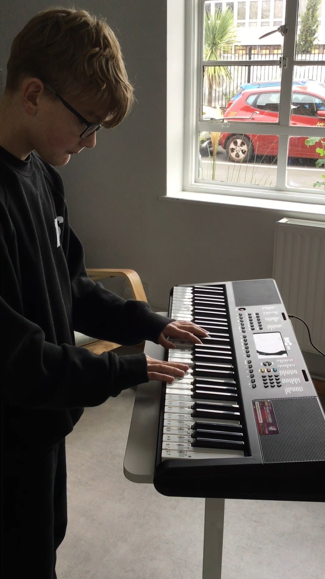 It may be the holidays, but we still wanted to share some of the amazing ambition that's been demonstrated within school this half term! This Year 8 student has been teaching himself to play the piano - as you can see, he's made amazing progress already. Keep up the great work!