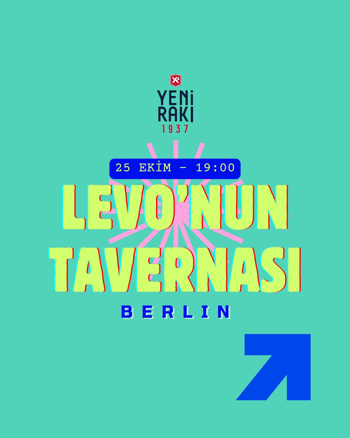 NXTPLS! Levo’nun Tavernası’nı Berlin ahalisiyle buluşturuyor!
Bu unutulmaz gecede Levent Sevi, konuğu @alicanyucesoy ile birlikte Türkiye müzik tarihinin unutulmaz sahnelerine nostaljik ve keyifli bir yolculuğa çıkıyor.
Sohbet, şarkı, hafıza, keyif ve bol müzik bir arada!
Lokasyon📍@einkeller.berlin
Biletler 🎟️ bio’da
Gecenin açılışı ise rakı ve ikramlarla @yenirakiglobal’den!