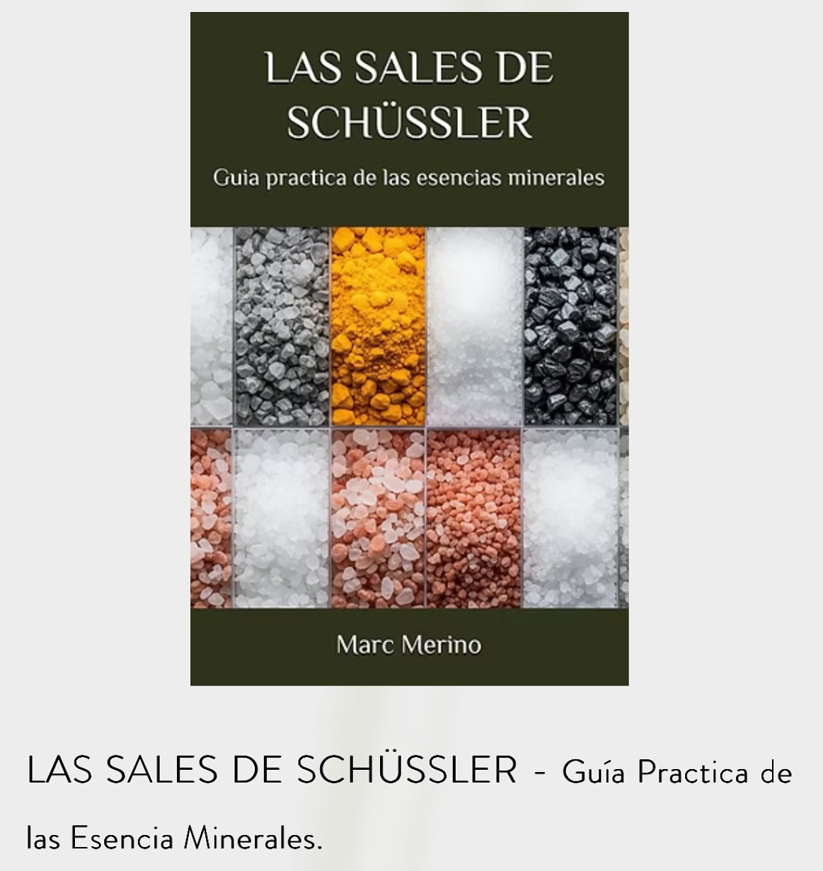 Libro: LAS SALES DE SCHÜSSLER - Guía Practica de las Esencia Minerales.
En esta obra profunda y accesible, Marc Merino nos introduce al universo de las Sales de Schüssler desde una perspectiva integral, científica y mística. Más que una guía terapéutica, este libro es un puente entre la bioquímica celular, la sabiduría espagírica y las corrientes vibracionales de la medicina moderna y ancestral. Es una obra de síntesis, donde la ciencia moderna se encuentra con la tradición alquímica, la astrología médica y las terapias vibracionales. Una herramienta valiosa tanto para terapeutas naturales como para quienes buscan comprender su salud desde una perspectiva holística, consciente y profunda. Marc Merino nos ofrece una guía práctica, pero también un mapa de sabiduría, donde la célula, el cosmos y el alma se reencuentran a través del lenguaje universal de los minerales.
Ya disponible en AMAZON STORE
Más información en la BIO
#salesdeschüssler #naturopatia #homeopatia #astrologia