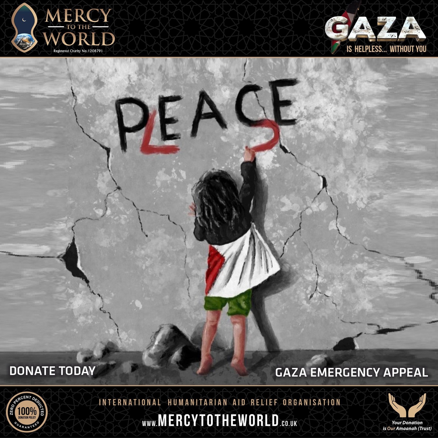 Support our #Gaza projects
https://www.mercytotheworld.co.uk/gaza-emergency-appeal