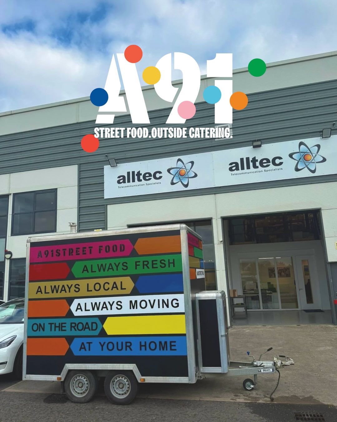 Taste of the Globe event! 🌍🍴
Last week, A91 Street Food had the pleasure of joining altec for a Taste of the Globe event.
We were delighted to be joined by two of the Louth players - after their incredible success this summer, we couldn’t be prouder of the team! 👏🏻❤️
A huge thank you to Niall Keenan for having us and for the continued support 🙌🏻
📲 For Bookings or Enquiries visit our website for more information - www.a91streetfood.com
#outsidecatering #event #a91streetfood #louth #corporateevent