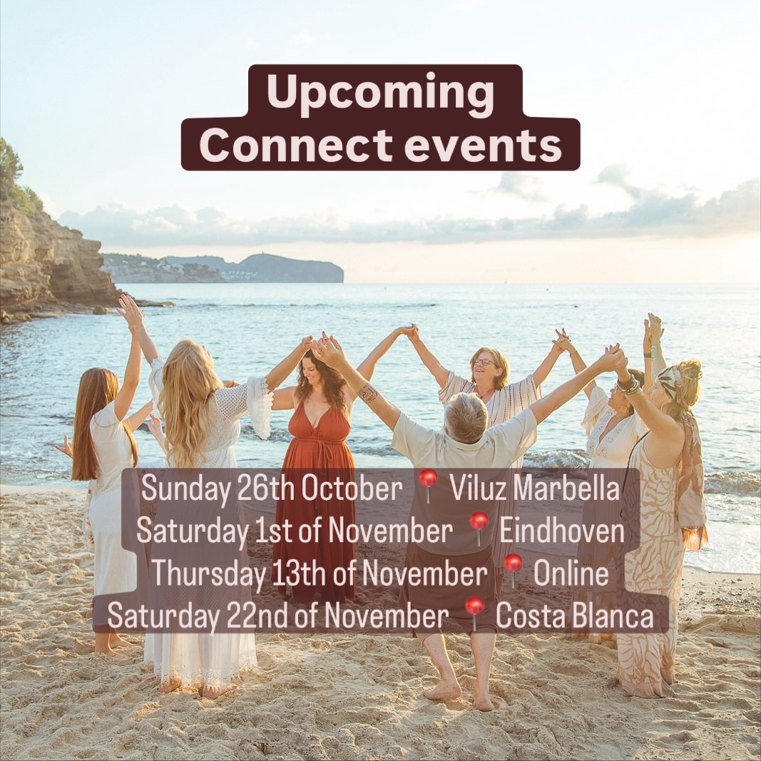 ✨ It’s time for more Connect Events! ✨
After the Connect Retreat, a soul-filling workation and the Costa Brava Retreat Leaders trip one thing is clear: magic happens when like-minded people come together.
Because when we connect, co-create and share ideas… 1 + 1 becomes 3💫
Whether you’re in 🌞 Spain, 🌧️ the Netherlands or joining 🌐 online there’s a way for you to be part of it.
Upcoming Connect Events:
📍 26 Oct – Viluz Marbella
📍 1 Nov – Eindhoven
📍 13 Nov – Online
📍 22 Nov – Costa Blanca
Which one do you want to join? 👇
Send me a DM or tag a friend who needs to be there 💛
#connectevents #retreatlife #community #cocreate #retreatcoach #rechargegetaways #heilen