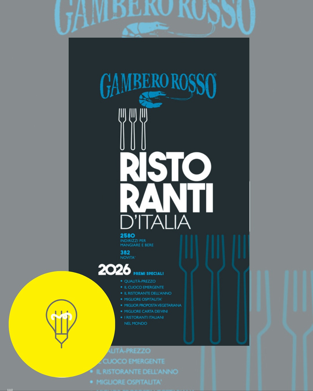 🍴 Roma ha ospitato la presentazione della Guida ristoranti d’Italia 2026 del gambero Rosso, con 55 tre forchette e tante novità.
🥇 Tra i premiati, anche il nostro cliente, il luogo Aimo e Nadia, simbolo di eleganza e coerenza nella Cucina Italiana. premi speciali, nuove categorie e un ritorno alla trattoria come luogo di eccellenza raccontano un’Italia gastronomica sempre più consapevoli e sostenibile.
📝 Leggi il post completo su wearefood.agency e seguici per saperne di più sul mondo della comunicazione nella gastronomia.