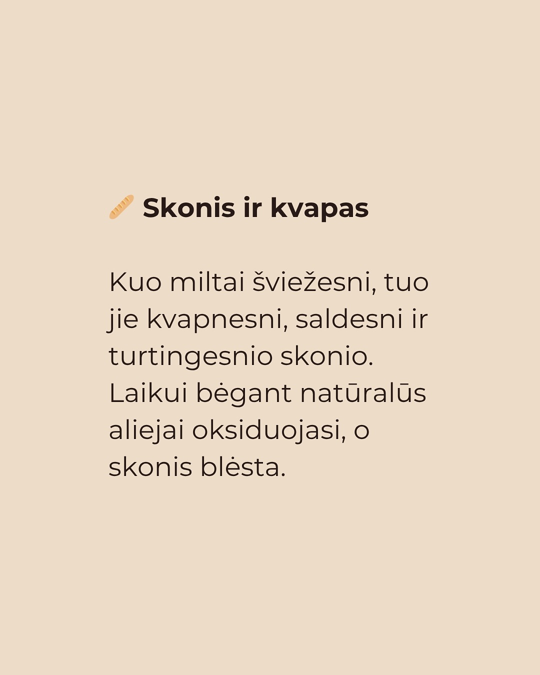 Taip kaip @bundu.bakery vertiname šviežiai skrudintą kavą, taip malūne ir kepykloje vertiname šviežiai maltus miltus 🌾
Pas mus juos visada rasite vos kelių dienų sumalimo – tiesiai iš malūno.
Kodėl tai svarbu, pasakojame karuselėje 👆🏻
O ar jūs esate pajautę skirtumą tarp šviežių ir senesnių miltų?