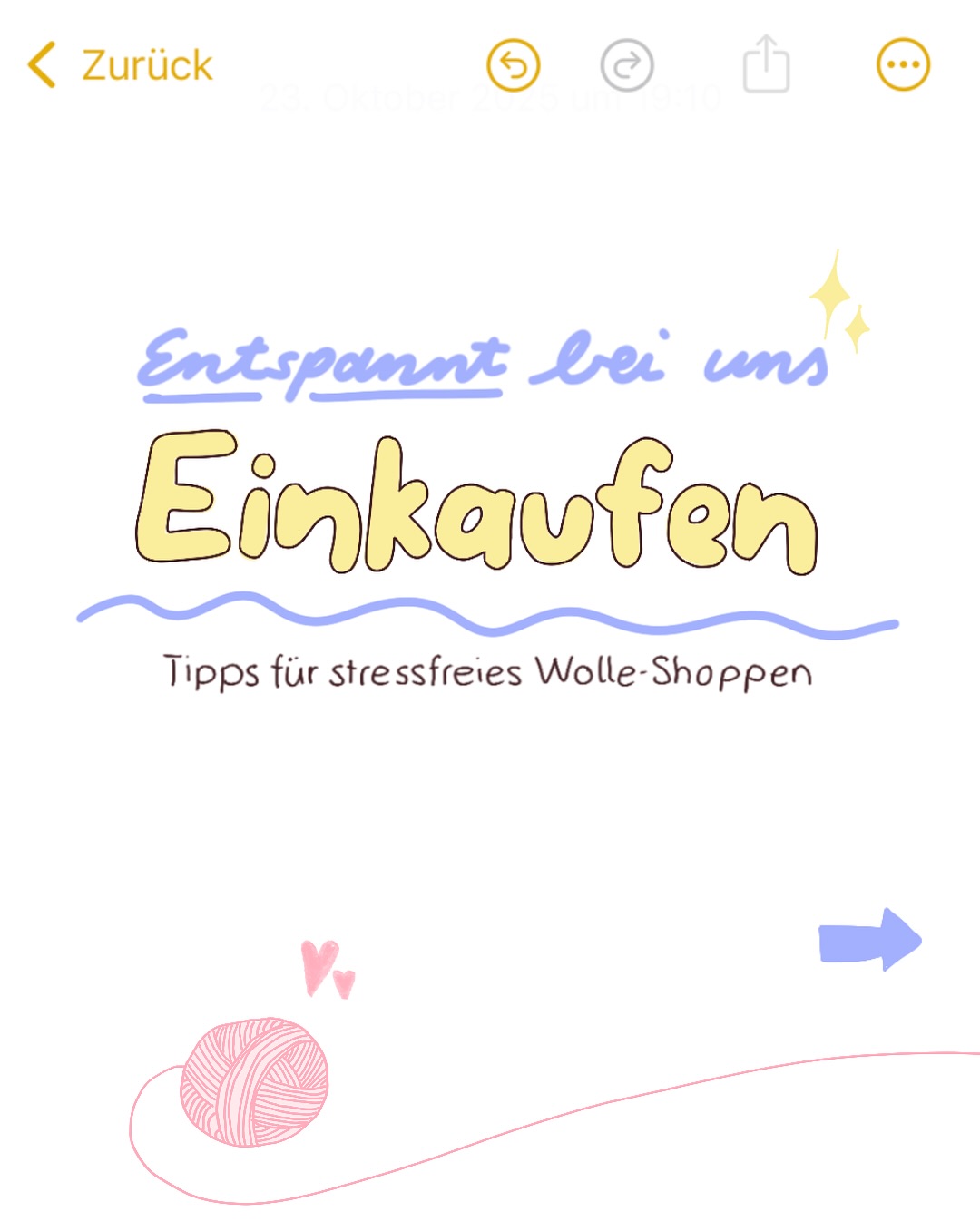 Bei mylys ist im Moment richtig viel los . So viele tolle Projekte, neue Garne und enthusiastische Stricker*innen. Wir sind ganz begeistert!
Damit euer Einkauf bei uns trotzdem entspannt bleibt, haben wir hier ein paar Tipps für euch gesammelt.
Im Moment ist unser Team etwas kleiner besetzt (Grüße an alle Kolleginnen, die bald wieder fit sind ️), und wir geben unser Bestes, damit ihr trotzdem alles findet, was ihr braucht.
Danke für euer Verständnis, eure Geduld und dass ihr den Laden mit so viel Leben füllt!