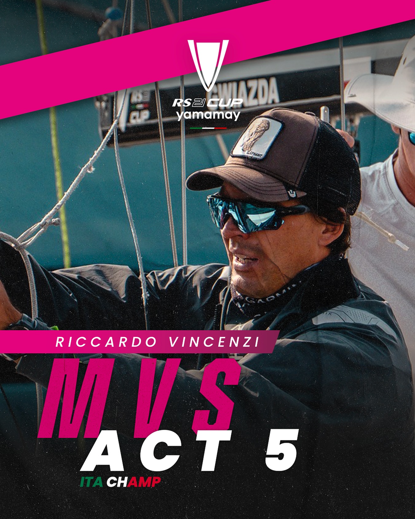 With 189 votes (47%) Riccardo Vincenzi is the Most Valued Sailor of the Act 5 and Italian Championship 2025!
Congrats 💪🏻
#RS21WorldChampionship25 #RS21 #RS21class