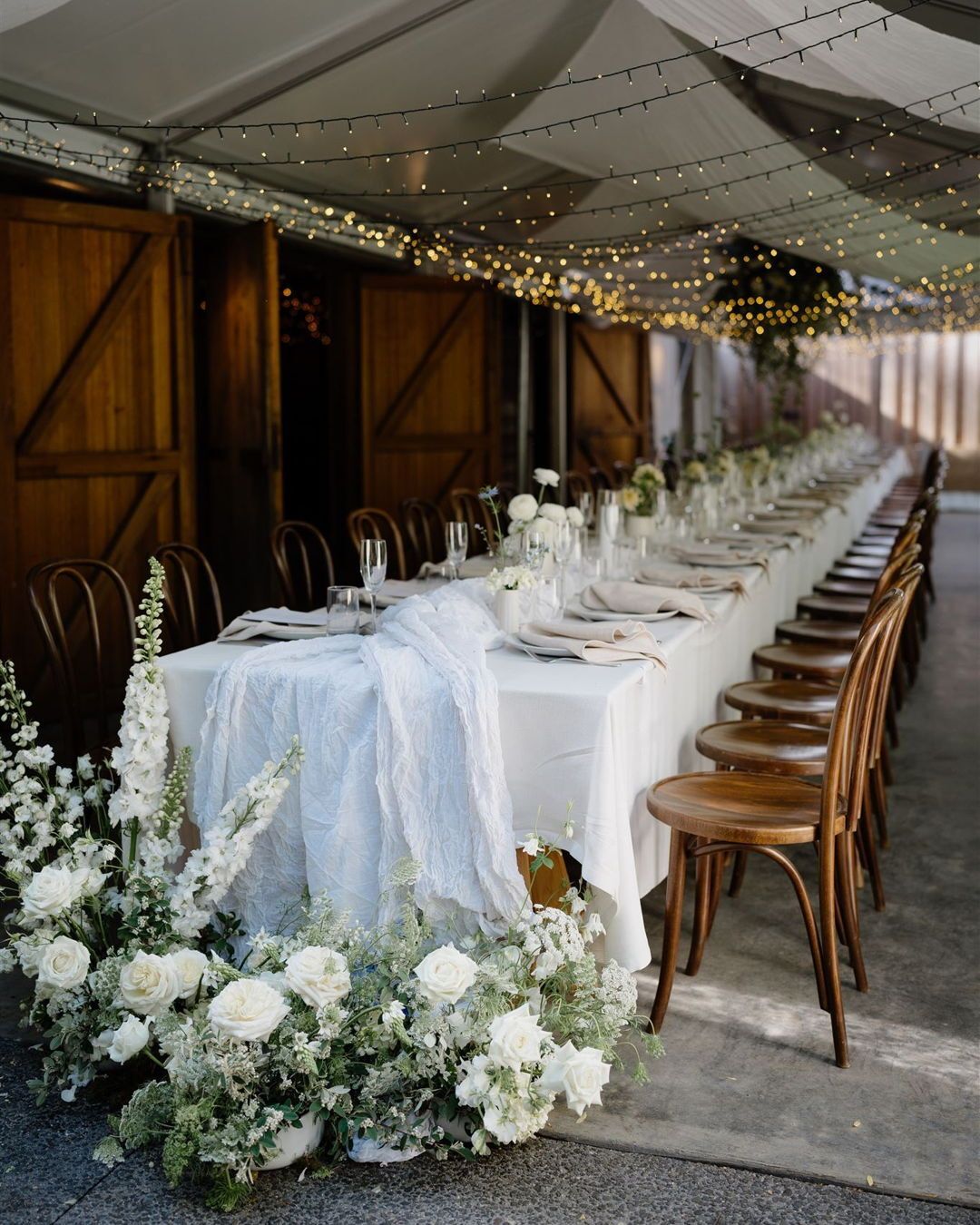 Hayley and Jesse’s wedding in The Stables marquee — elegant, relaxed, and styled just right. Captured by @nickskinnerweddings.
.
.
.
.
.
.
#trentham #hepburnshire #daylesfordmacedonlife #macedonranges #cosmotrentham #thecosmopolitanhotel #onehourout #onehouroutofmelbourne #countrywedding #macedonrangeswedding #regionalvictoria #visitmacedonranges